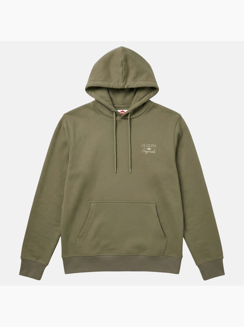 Lee Cooper - Sudadera hombre con capucha Caqui - Kiabi