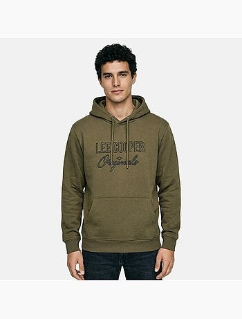Lee Cooper - Sudadera hombre con capucha
