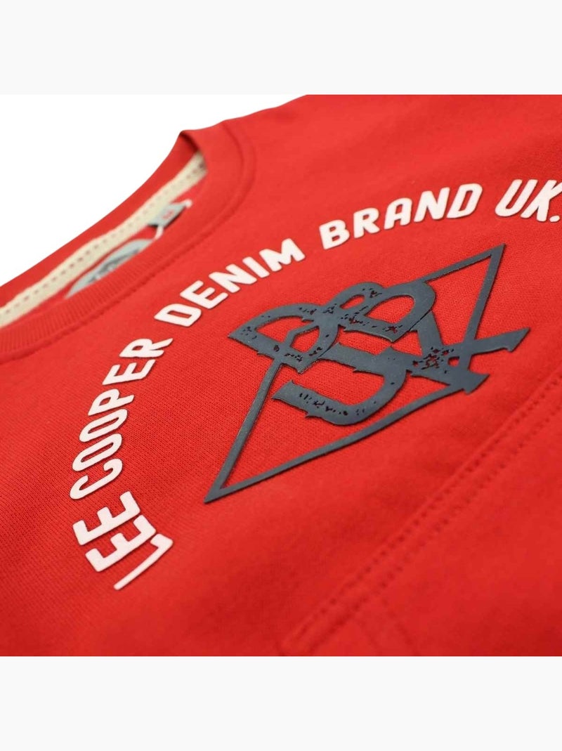 Lee Cooper - Sudadera Rojo - Kiabi