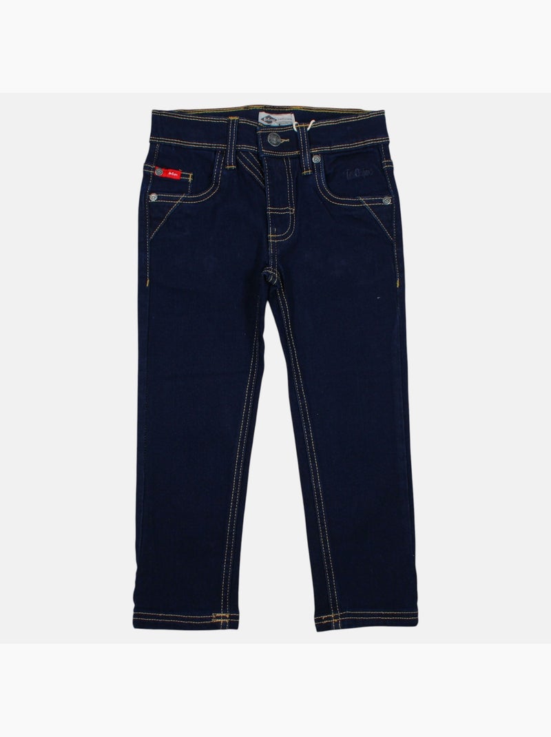 Lee cooper - vaqueros  niño Azul marino - Kiabi