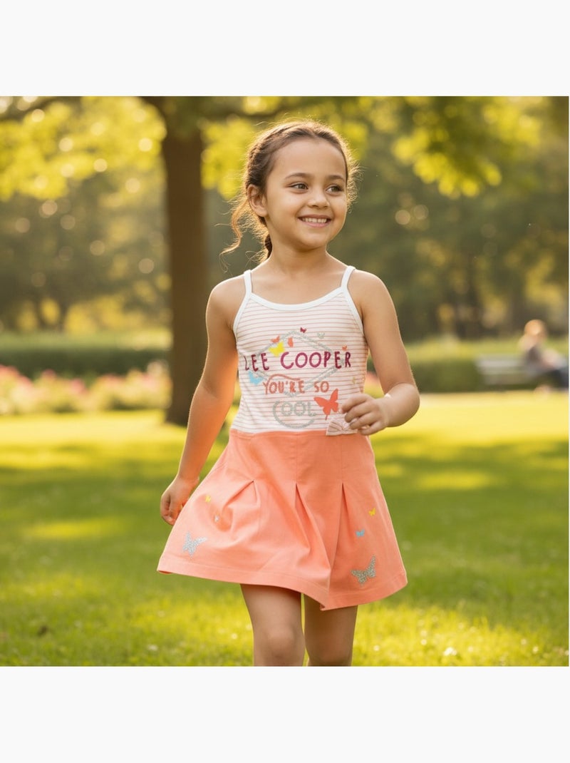 Lee Cooper - Vestido Naranja coral - Kiabi
