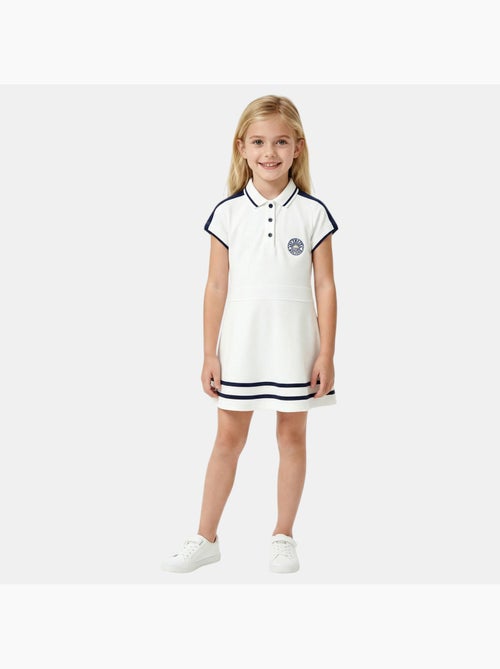 Lee Cooper - Vestido niña estilo polo de manga corta - Kiabi