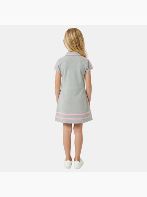 Lee Cooper - Vestido niña estilo polo de manga corta - Kiabi