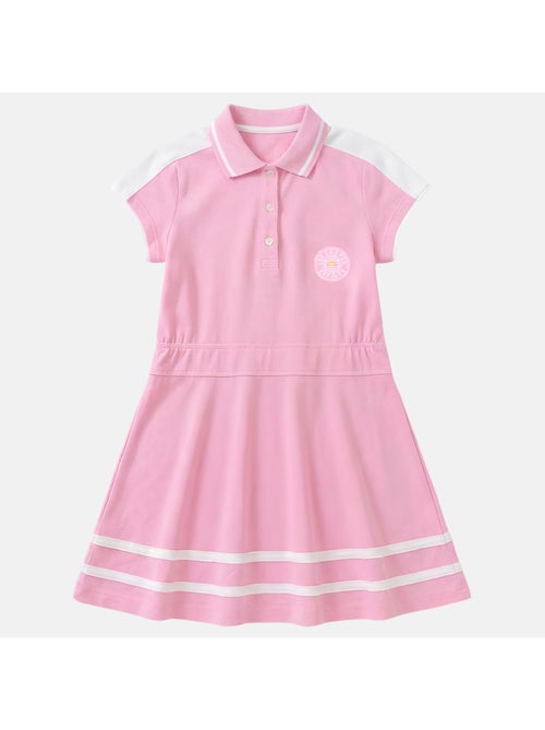 Lee Cooper - Vestido niña estilo polo de manga corta - Kiabi