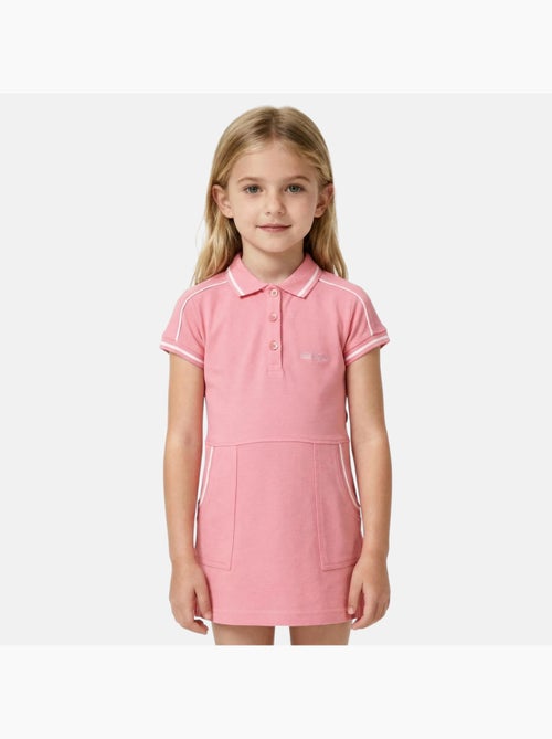 Lee Cooper - Vestido niña estilo polo de manga corta - Kiabi