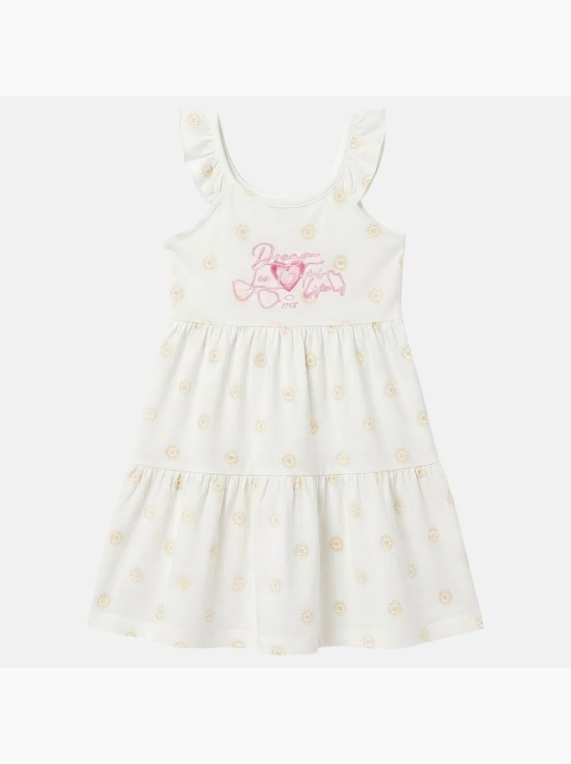Lee Cooper - Vestido niña sin mangas Blanco - Kiabi