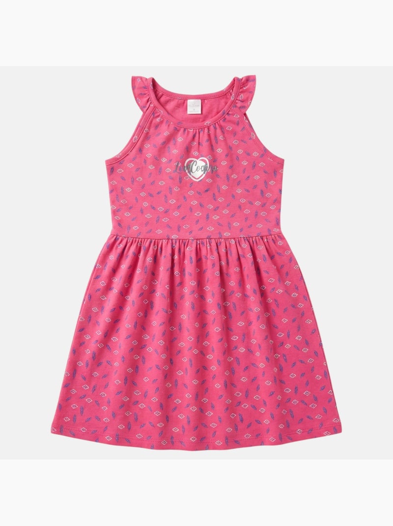 Lee Cooper - Vestido niña sin mangas Rosa fucsia - Kiabi