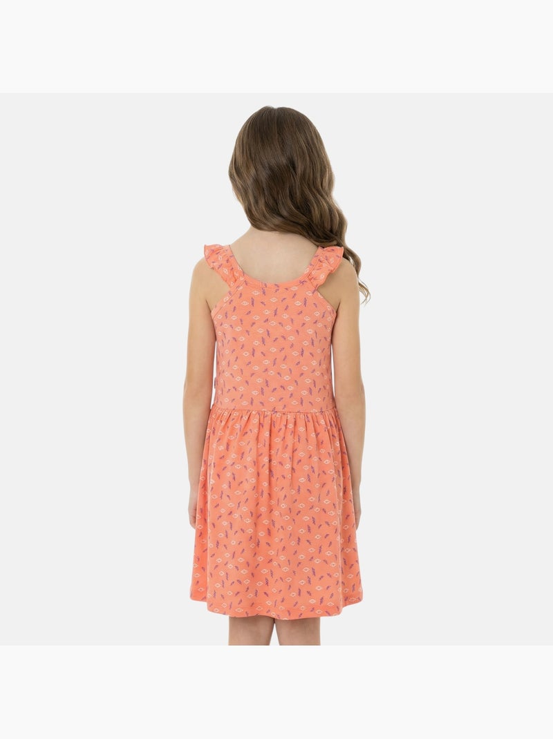Lee Cooper - Vestido niña sin mangas Salmón - Kiabi