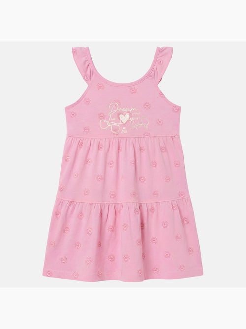 Lee Cooper - Vestido para niña con tirantes con volantes - Kiabi