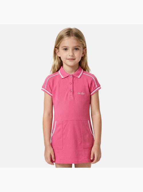 Lee Cooper - Vestido para niña  estilo polo de manga corta - Kiabi