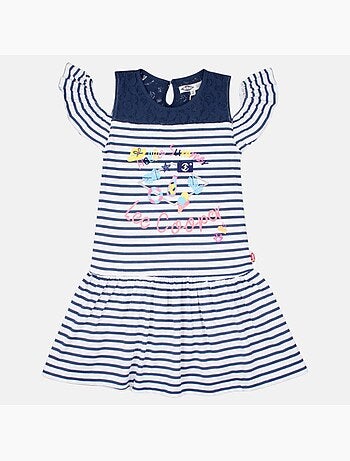 Lee cooper - vestido sin mangas con estampado de rayas y hombros al aire
