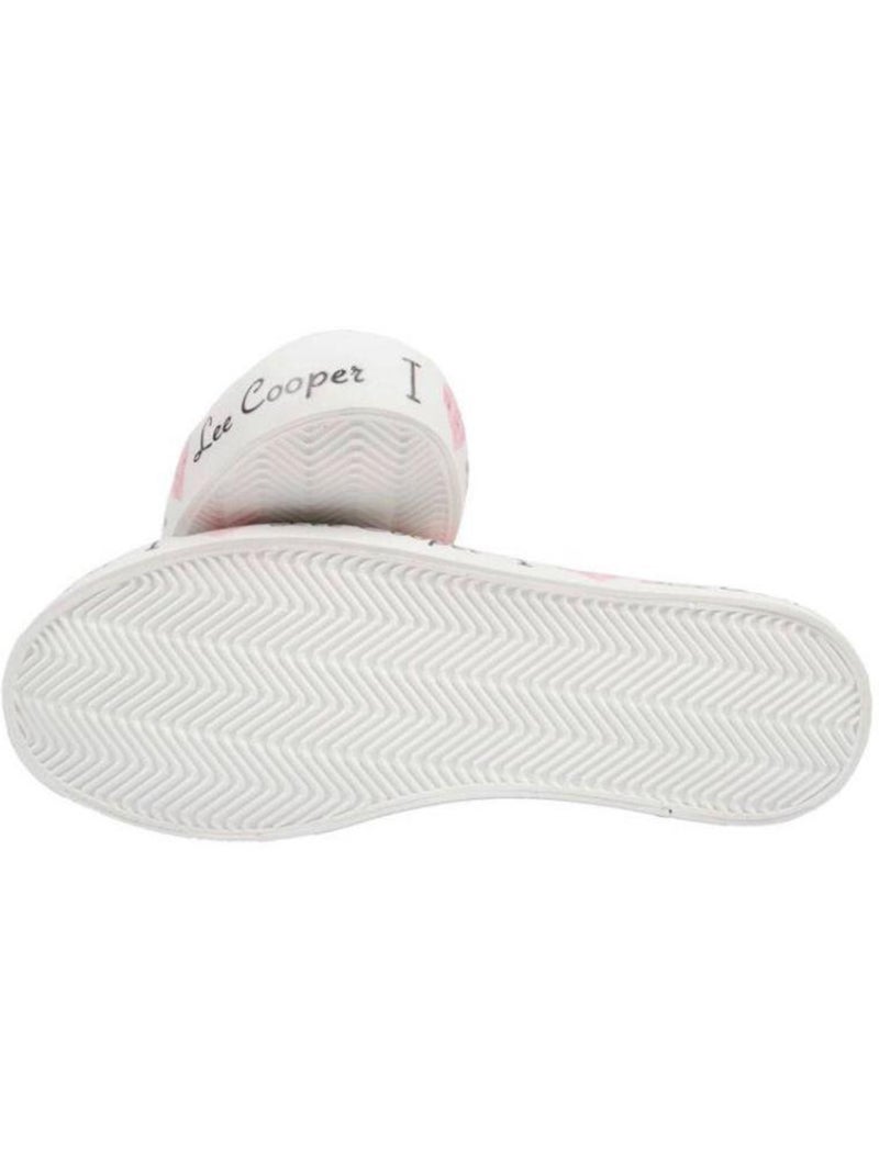 Lee Cooper - Zapatillas Deportivas Diseño Lentejuelas para Niños/Niñas Rosa - Kiabi