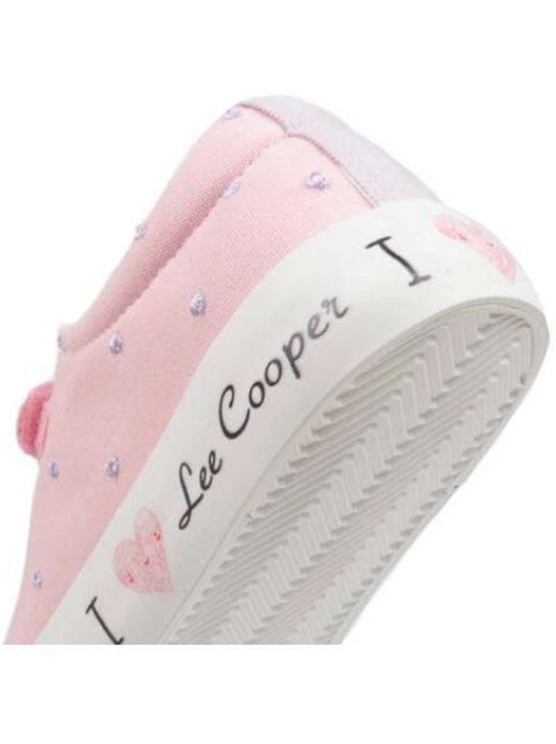 Lee Cooper - Zapatillas Deportivas Diseño Lentejuelas para Niños/Niñas Rosa - Kiabi