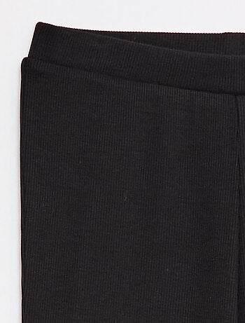 Legging acampanado de canalé