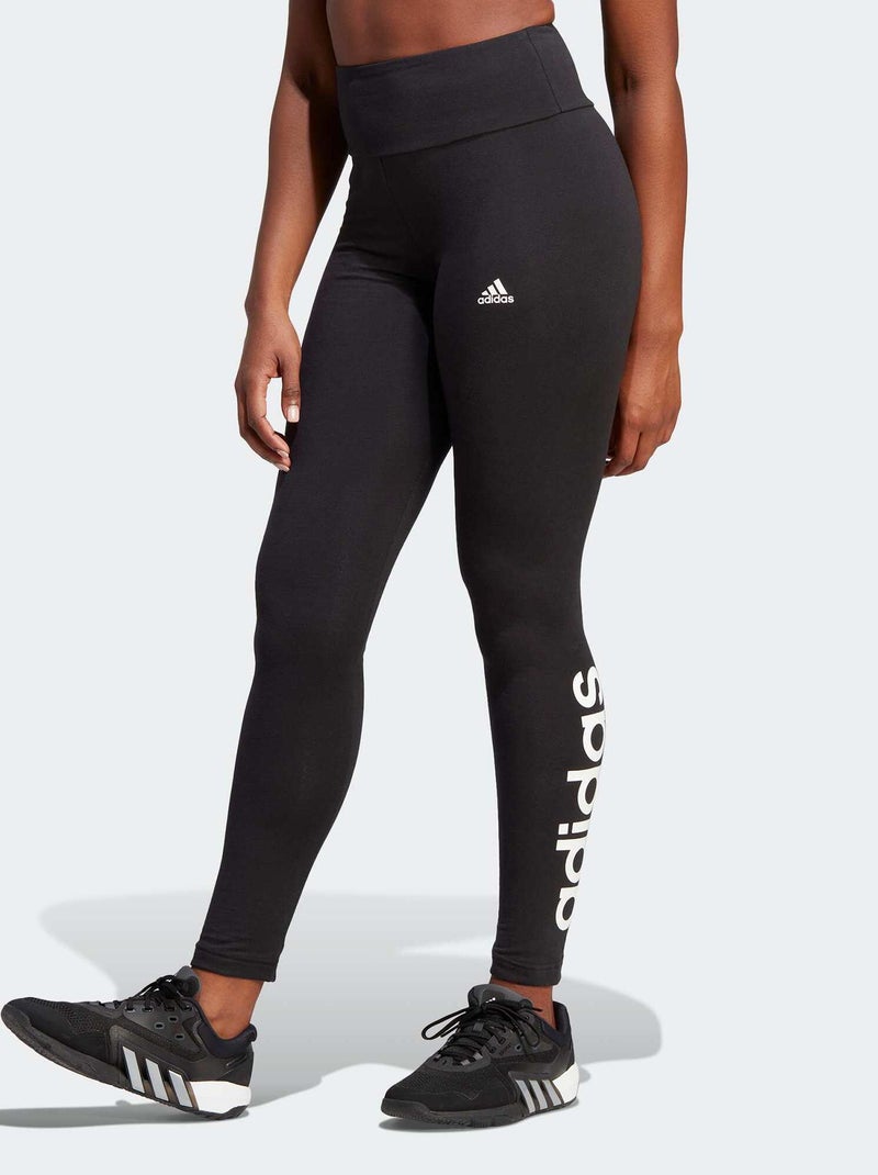 Legging 'Adidas' de tiro alto NEGRO - Kiabi