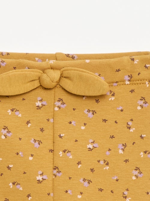 Legging afelpado en felpa con lazo - Kiabi