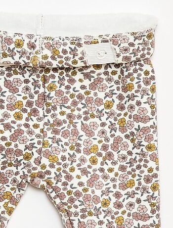Legging forrado en felpa con lazo