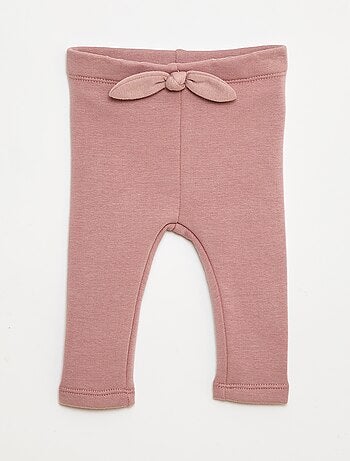 Legging forrado en felpa con lazo
