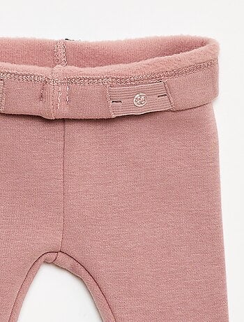 Legging forrado en felpa con lazo