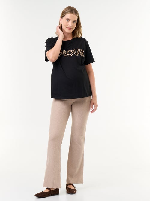 Legging bootcut de maternidad - Kiabi