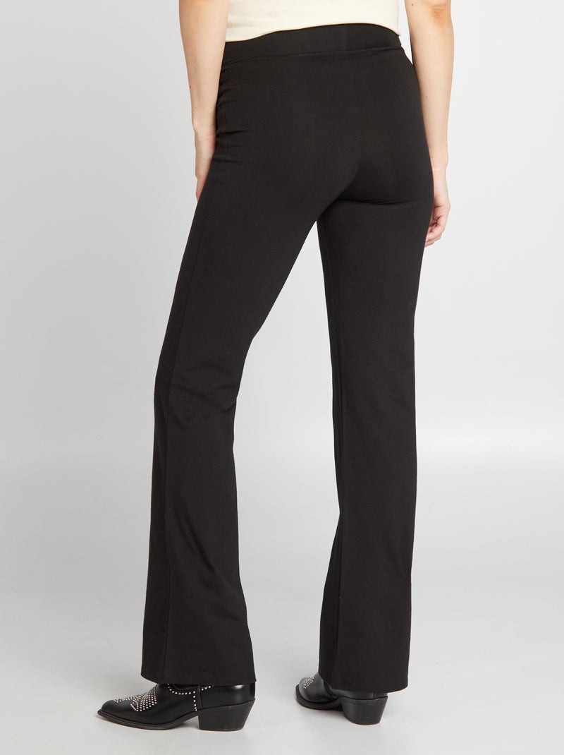 Legging bootcut de maternidad negro - Kiabi