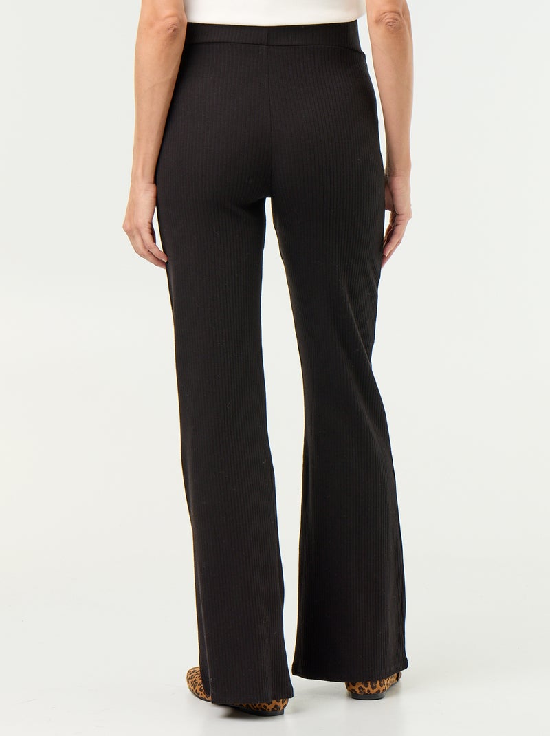 Legging bootcut de maternidad Negro - Kiabi