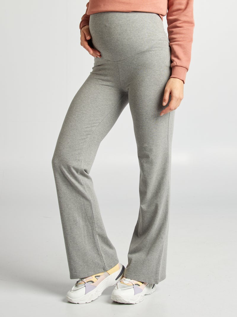 Legging bootcut premamá GRIS - Kiabi