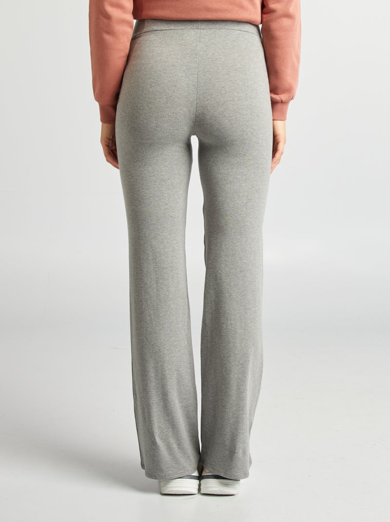 Legging bootcut premamá GRIS - Kiabi