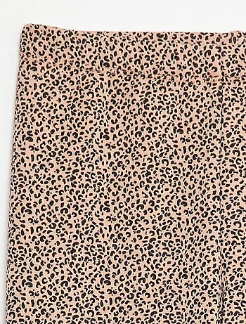 Legging cálido con estampado y interior de terciopelo