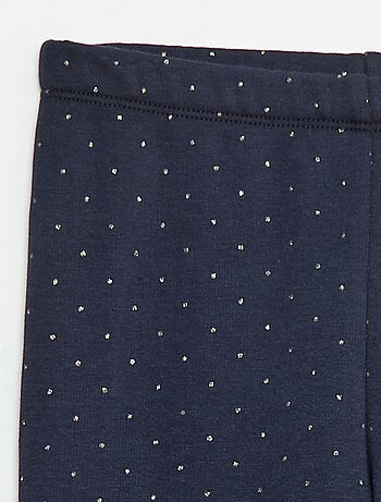 Legging cálido con estampado y interior de terciopelo
