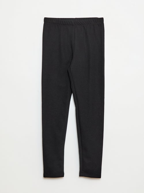Legging cálido interior de terciopelo - Kiabi