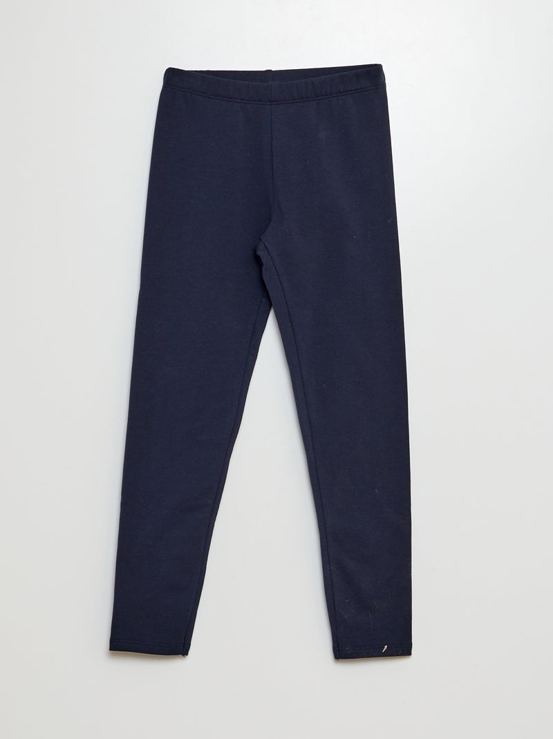 Legging cálido largo azul - Kiabi