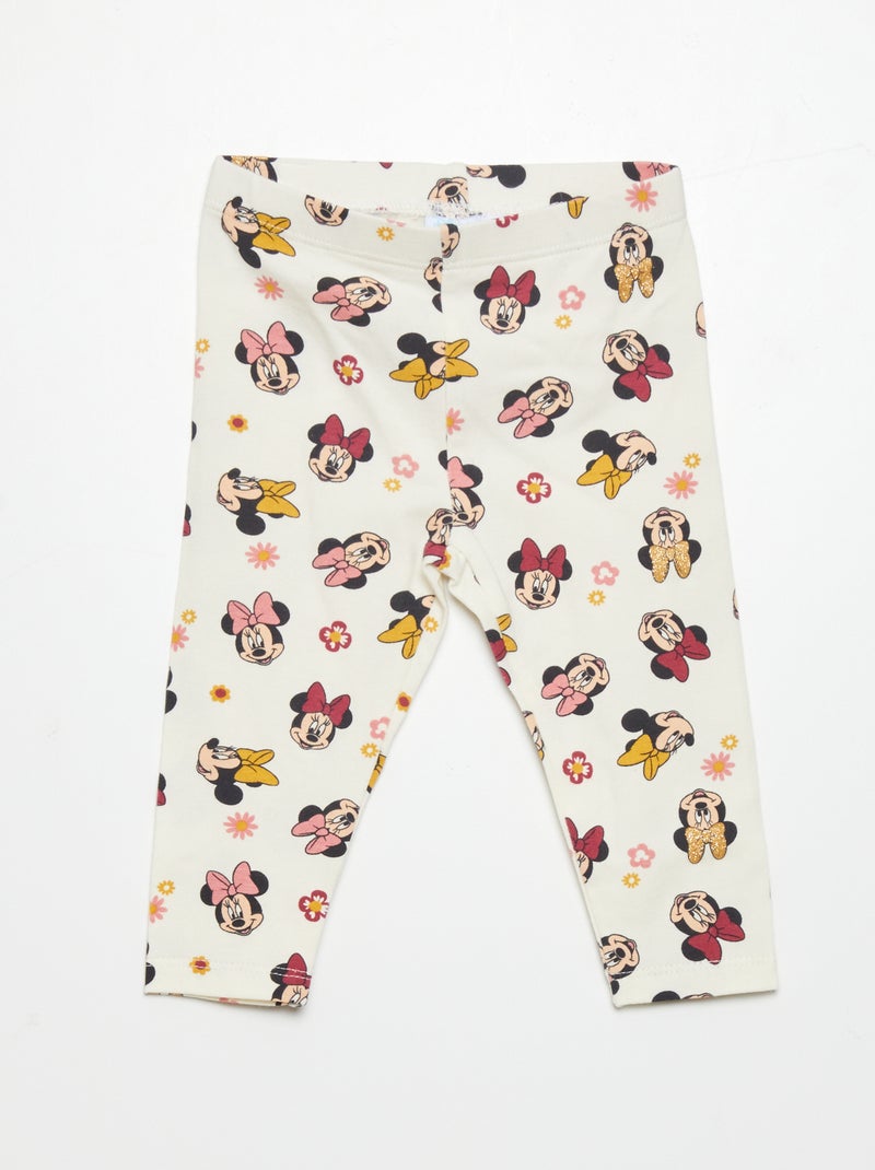 Legging con estampado de 'Minnie' AZUL - Kiabi