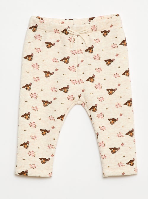 Legging con estampado integral "Disney" en terciopelo - Kiabi