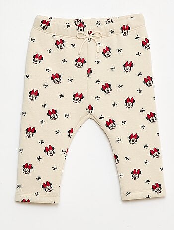 Legging con estampado integral "Disney" en terciopelo
