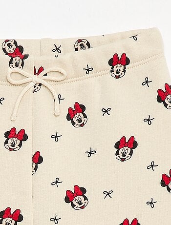 Legging con estampado integral "Disney" en terciopelo