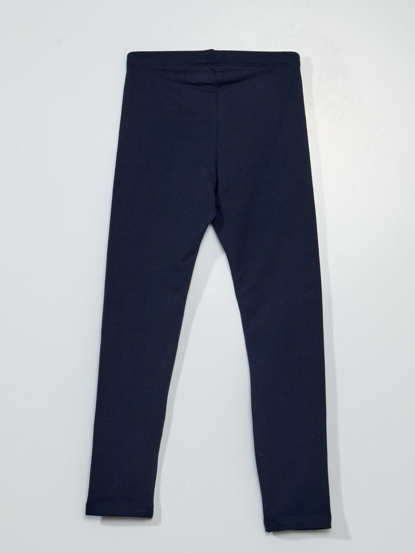 Legging con motivo azul - Kiabi
