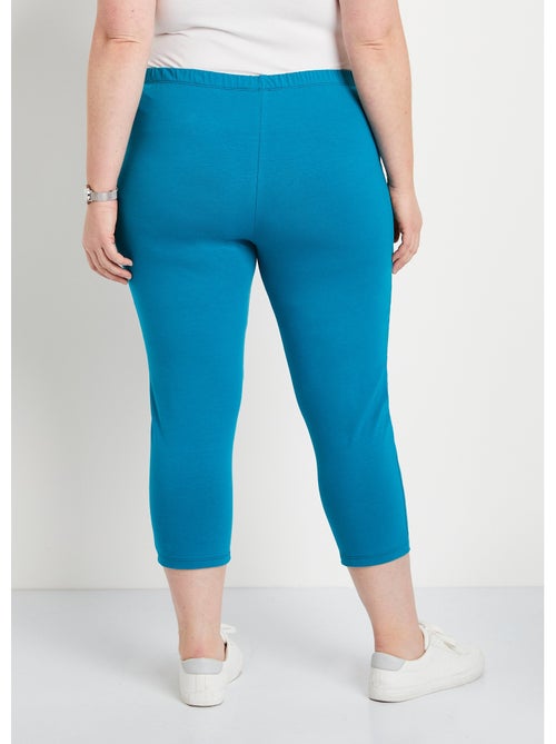 Legging corto de algodón con cintura elástica - Afibel - Kiabi Legging corto de algodón con cintura elástica - Afibel - Kiabi