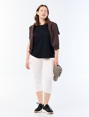 Legging corto de punto