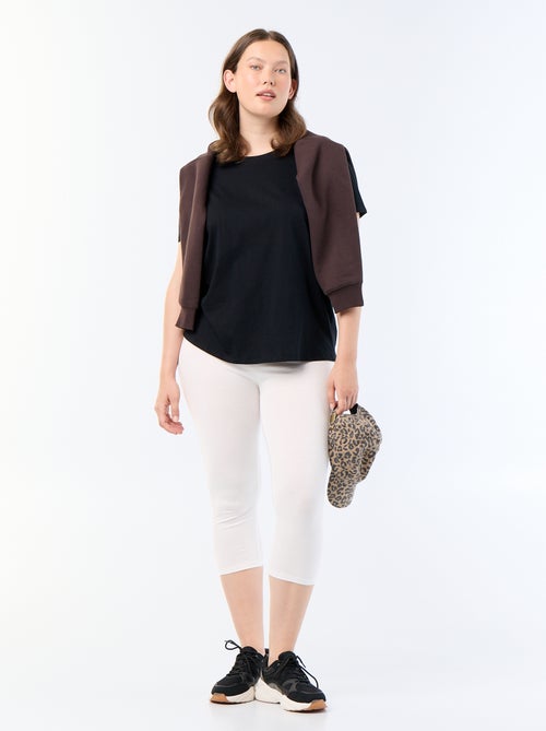 Legging corto de malla - Kiabi