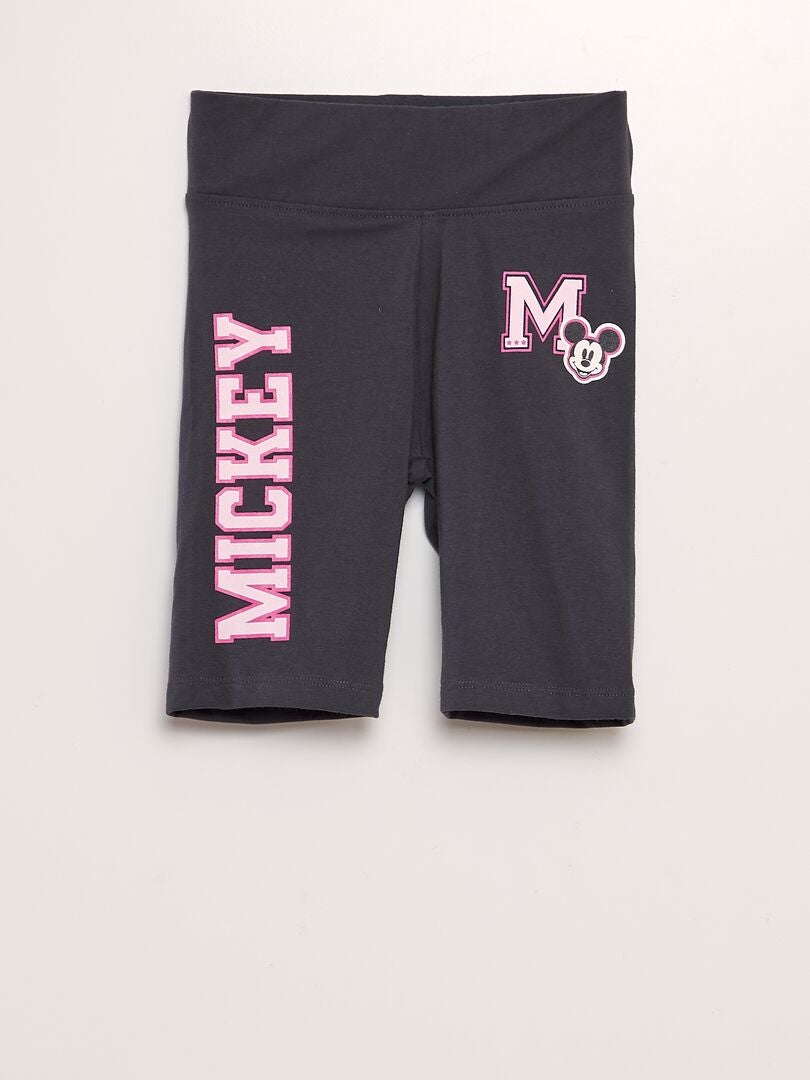 Legging corto de punto 'Mickey' 'Disney' NEGRO - Kiabi