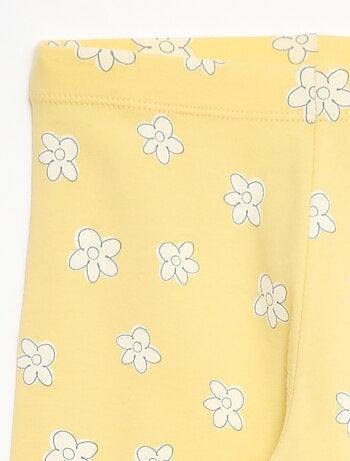 Legging corto estampado