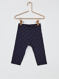 Legging corto estampado 'corazón' - Kiabi