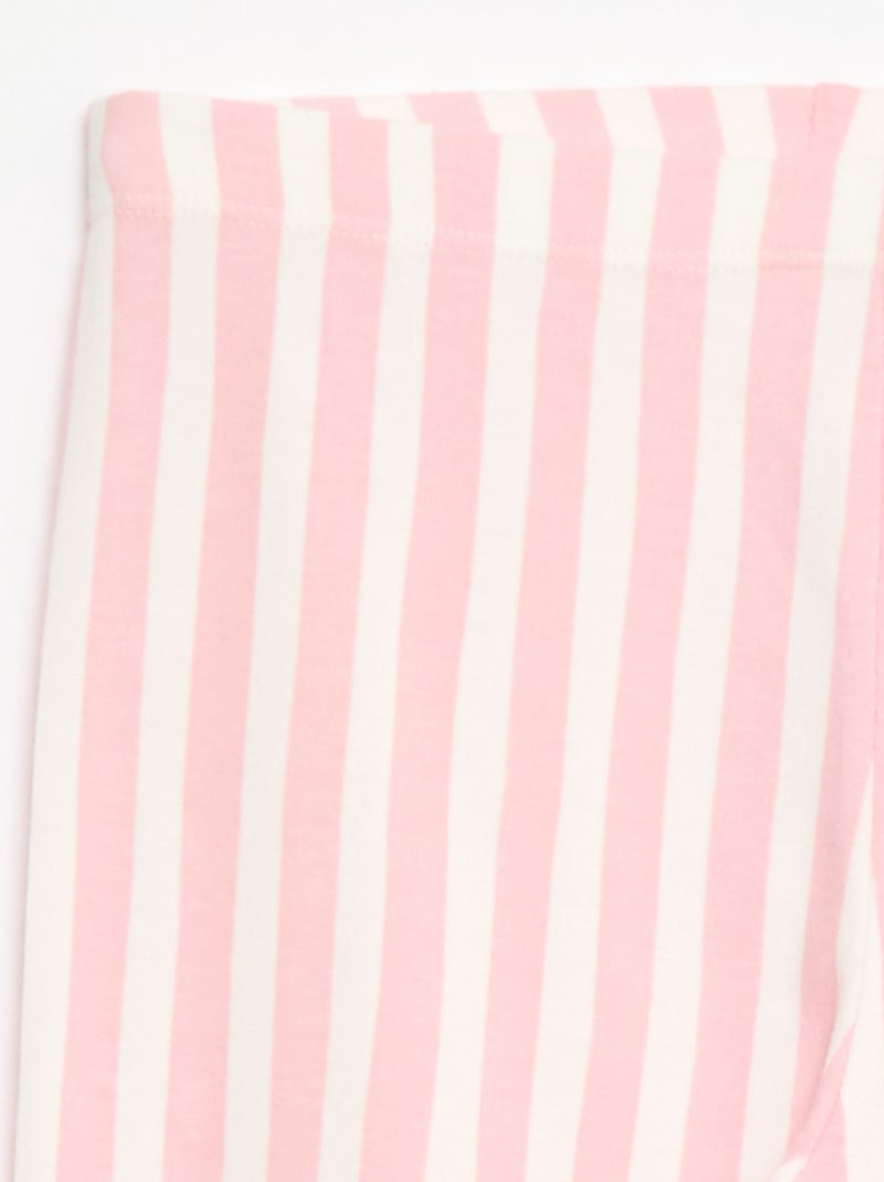 Legging corto estampado Rosa - Kiabi