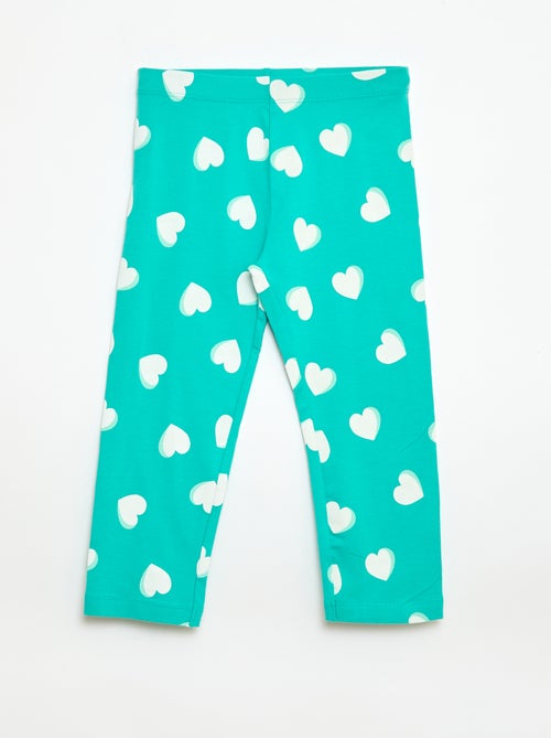 Legging corto estampado - Kiabi