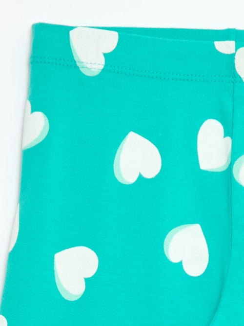 Legging corto estampado - Kiabi