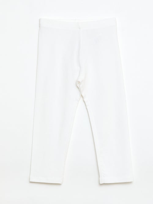 Legging corto liso - Kiabi