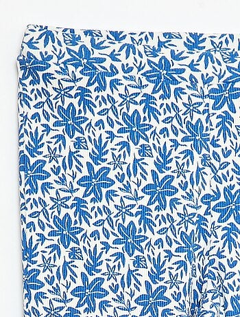 Legging de canalé con estampado