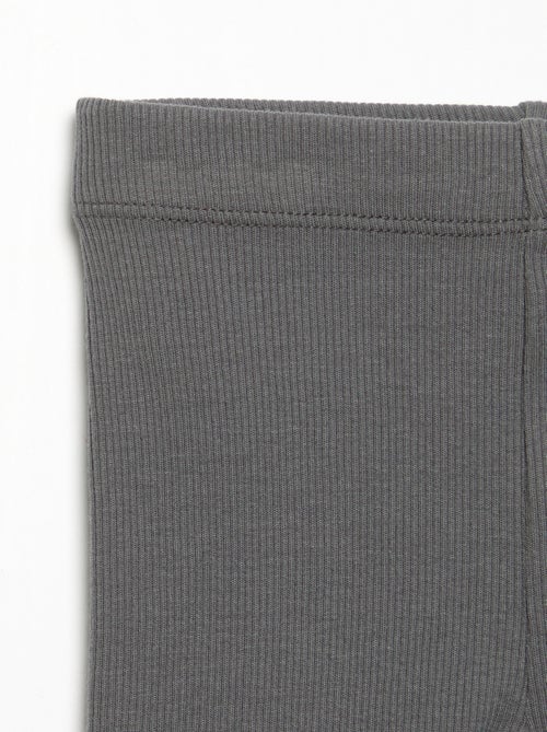 Legging de canalé - Kiabi Legging de canalé - Kiabi