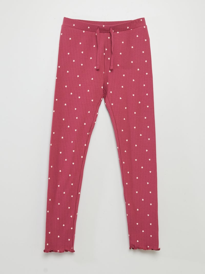 Legging de canalé ROSA - Kiabi